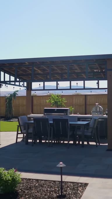 Afuera Outdoor Living — Outdoor Kitchen · Landscaping +1 video