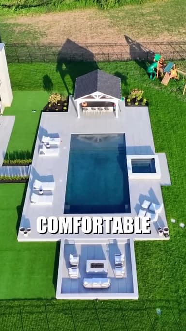 Nicosia Backyard Design — Landscaping · Pool +3 video